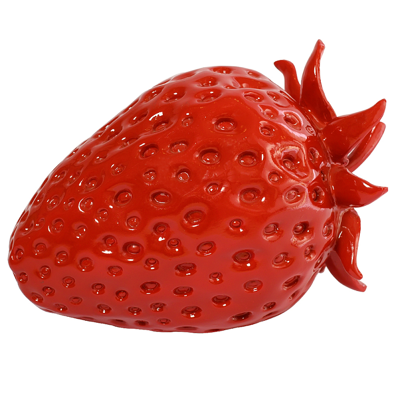 Декоративная статуэтка в виде клубники Strawberry Figurine Красный Декоративная статуэтка в виде клубники Strawberry Figurine Красный в Воронеже | Loft Concept