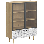 Витрина с изображением на дверцах Elise Cupboard варинант исполнения - 1 | Loft Concept в Воронеже