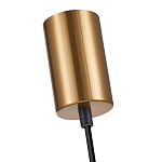 Подвесной светильник со стеклянным плафоном янтарного цвета Prestige варинант исполнения - 5 | Loft Concept в Воронеже