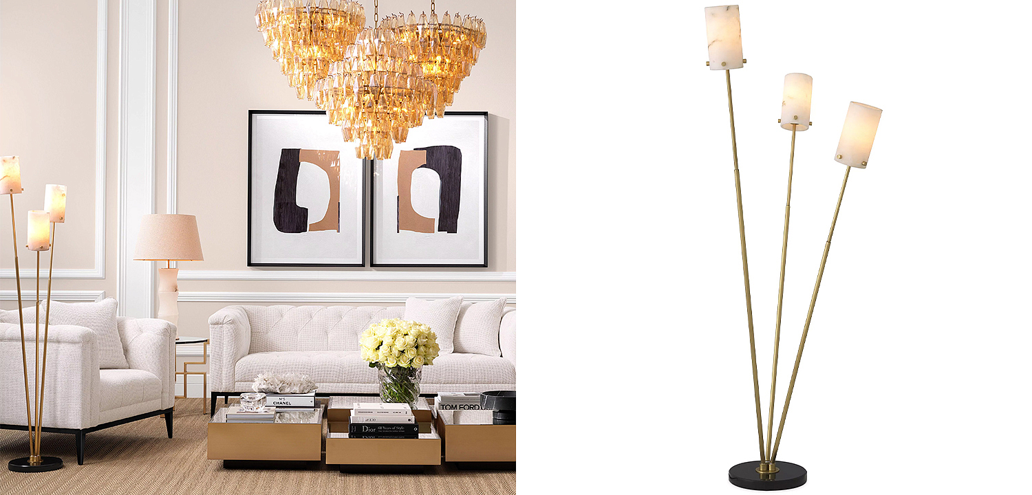 Торшер Eichholtz Floor Lamp Rodolpho Торшер Eichholtz Floor Lamp Rodolpho - Loft-Concept в Воронеже