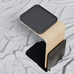 Stolik 90 Журнальный столик из натурального дуба  варинант исполнения - 1 | Loft Concept в Воронеже