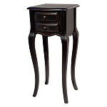 Консоль маленькая из массива березы с 2-мя ящиками в стиле прованс Vintage варинант исполнения - 1 | Loft Concept в Воронеже