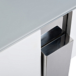 Тумба под телевизор со стеклянным фасадом Modern TumbvTV варинант исполнения - 3 | Loft Concept в Воронеже