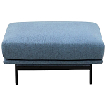 Оттоманка голубая Vergil Blue Ottoman варинант исполнения - 2 | Loft Concept в Воронеже