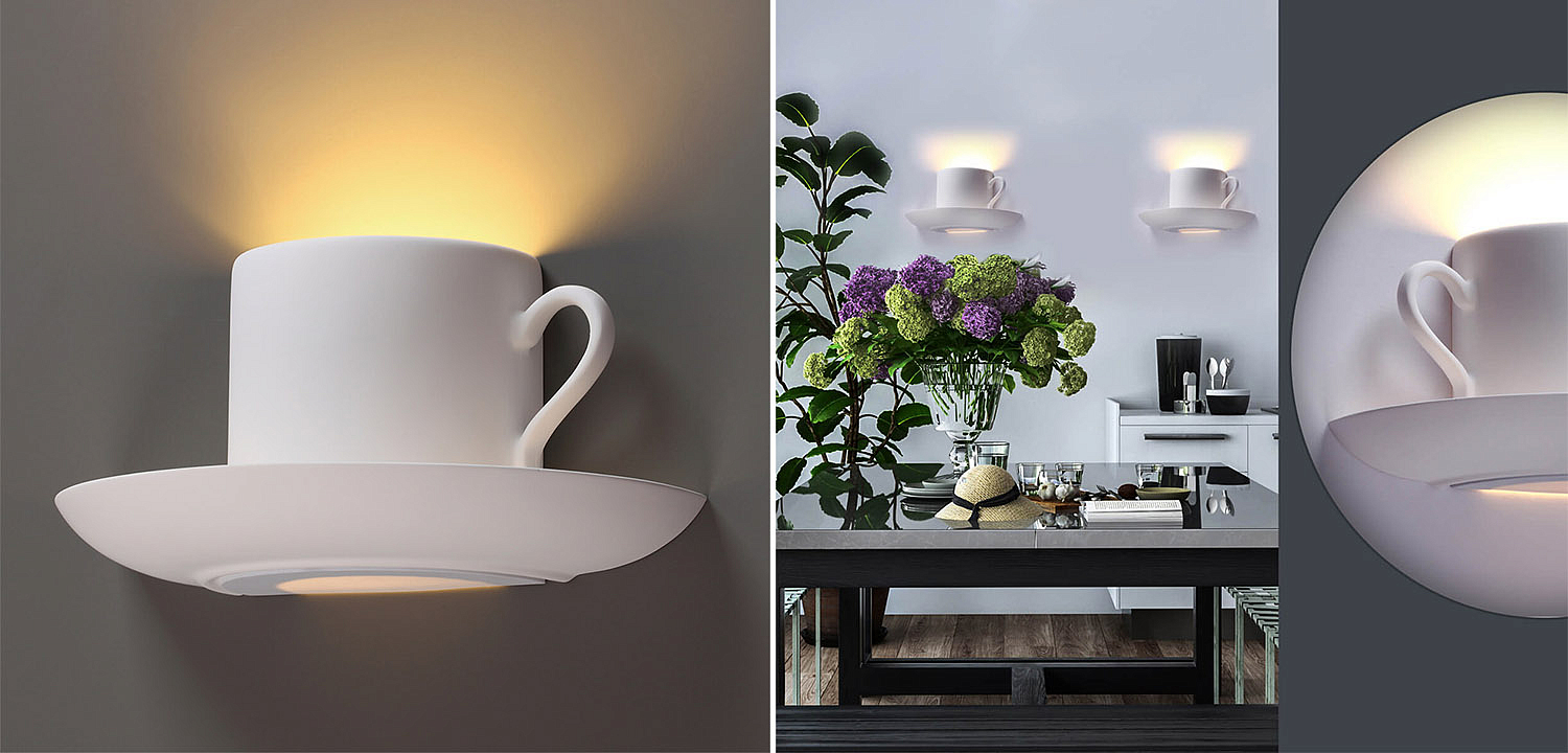 Бра Plaster Cup Wall lamp Бра Plaster Cup Wall lamp - Loft-Concept в Воронеже