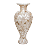 Торшер из перламутра в виде вазы Indonesian Vase варинант исполнения - 1 | Loft Concept в Воронеже