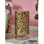 Столик приставной с цветочной резной фактурой Madagascar варинант исполнения - 3 | Loft Concept в Воронеже