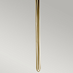 Бра вертикальное с белым полукруглым плафоном и длинным стержнем L Kichler варинант исполнения - 9 | Loft Concept в Воронеже