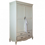 Шкаф платяной двухстворчатый с 4-мя ящиками Interiors Romance варинант исполнения - 1 | Loft Concept в Воронеже