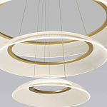 Люстра подвесная с 3-мя кольцевыми светодиодными лампами Catcher варинант исполнения - 3 | Loft Concept в Воронеже