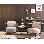 Дизайнерский комод чёрный с фактурным фасадом Billy варинант исполнения - 2 | Loft Concept в Воронеже