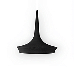 Подвесной вязаный черный светильник «Марокко» варинант исполнения - 1 | Loft Concept в Воронеже