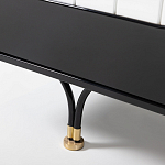 Черно-белый распашной комод Accordo варинант исполнения - 5 | Loft Concept в Воронеже