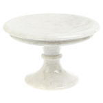 Фруктовница средняя из натурального камня Мрамор Белый Natural Stone Fruit Bowls варинант исполнения - 1 | Loft Concept в Воронеже