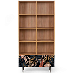 Широкий стеллаж с принтом Elise Rack варинант исполнения - 13 | Loft Concept в Воронеже