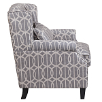 Кресло Henry Armchair grey velour варинант исполнения - 2 | Loft Concept в Воронеже