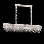 Люстра волнистой формы с каскадом из прозрачного хрусталя Constant Sparks варинант исполнения - 1 | Loft Concept в Воронеже