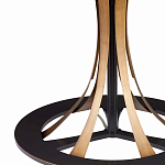 Торшер с основанием в виде стебля с листьями и тканевым абажуром Flowing Leaves варинант исполнения - 3 | Loft Concept в Воронеже