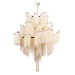 Люстра металлическая Rain of metal варинант исполнения - 3 | Loft Concept в Воронеже