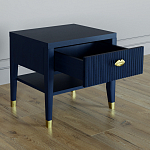 Прикроватная тумбочка с ящиком Elsa Dreams Blue варинант исполнения - 2 | Loft Concept в Воронеже