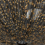 Люстра в форме колокола с декором из тонких железных нитей Jagged Pattern варинант исполнения - 2 | Loft Concept в Воронеже