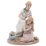Статуэтка фарфоровая Мама с дочерью Charming Statuette варинант исполнения - 1 | Loft Concept в Воронеже