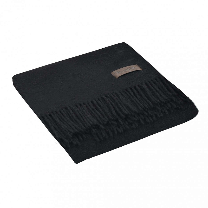 Плед DALIA 0199 Marzotto Черный в Воронеже | Loft Concept 