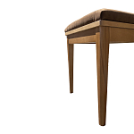 Пуф из массива бука обивка велюр Tasteful Furniture варинант исполнения - 2 | Loft Concept в Воронеже