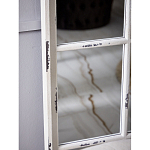 Зеркало-окно с арочным силуэтом в венецианском стиле Venetian White Mirror варинант исполнения - 5 | Loft Concept в Воронеже