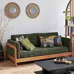 Диван двухместный Verde зеленый варинант исполнения - 7 | Loft Concept в Воронеже