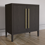 Современный Буфет Primo с 2 дверцами Темный орех варинант исполнения - 2 | Loft Concept в Воронеже