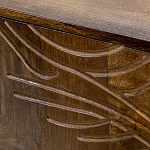 Широкая тумба с фактурным фасадом Termite варинант исполнения - 5 | Loft Concept в Воронеже