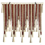 Декор настенный в Эко стиле с кисточками wall panel Thread brushes варинант исполнения - 2 | Loft Concept в Воронеже