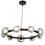 Светодиодная кольцевая люстра IONA Сhandelier black варинант исполнения - 2 | Loft Concept в Воронеже