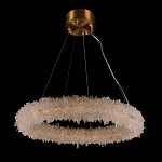 Люстра круглая с натуральным горным хрусталем Crystal Shimmer варинант исполнения - 1 | Loft Concept в Воронеже