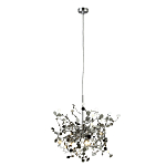 Подвесной светильник с металлическими круглыми элементами Terzani Argent варинант исполнения - 3 | Loft Concept в Воронеже