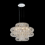 Люстра круглая с россыпью хрусталя Perfection of Diamonds варинант исполнения - 1 | Loft Concept в Воронеже