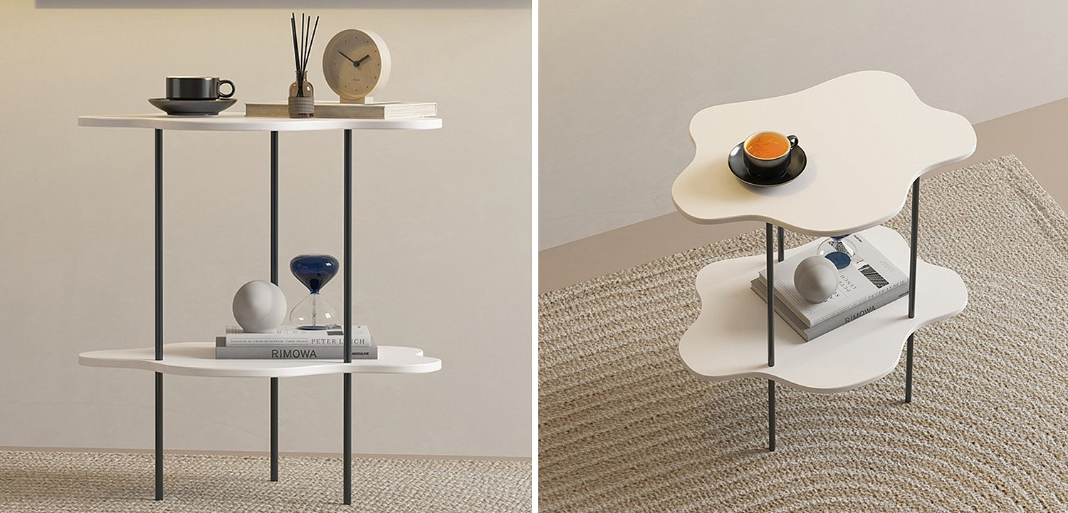Приставной стол Luc Curved Side Table Приставной стол Luc Curved Side Table - Loft-Concept в Воронеже