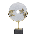 Декоративный арт-объект из мрамора Marble Ring варинант исполнения - 1 | Loft Concept в Воронеже