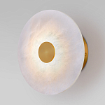 Бра светодиодный с мраморным рассеивателем латунь варинант исполнения - 2 | Loft Concept в Воронеже