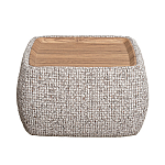 Столик прикроватный мягкий Soft Table from Chenille варинант исполнения - 1 | Loft Concept в Воронеже