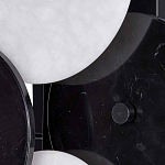 Бра светодиодное из черно-белых дисков Contrast Sample варинант исполнения - 1 | Loft Concept в Воронеже