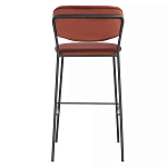 Стул барный с широкой полукруглой спинкой Chair Smooth Shapes варинант исполнения - 3 | Loft Concept в Воронеже