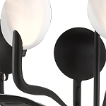 Люстра с плафонами в виде черно-белых дисков Ideal Shade Combination варинант исполнения - 1 | Loft Concept в Воронеже