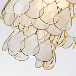 Подвесной светильник с декором из натуральной морской ракушки Iridescent Light варинант исполнения - 6 | Loft Concept в Воронеже
