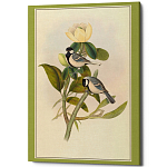 Постер на холсте с изображением птиц Blooming Birds Poster варинант исполнения - 10 | Loft Concept в Воронеже