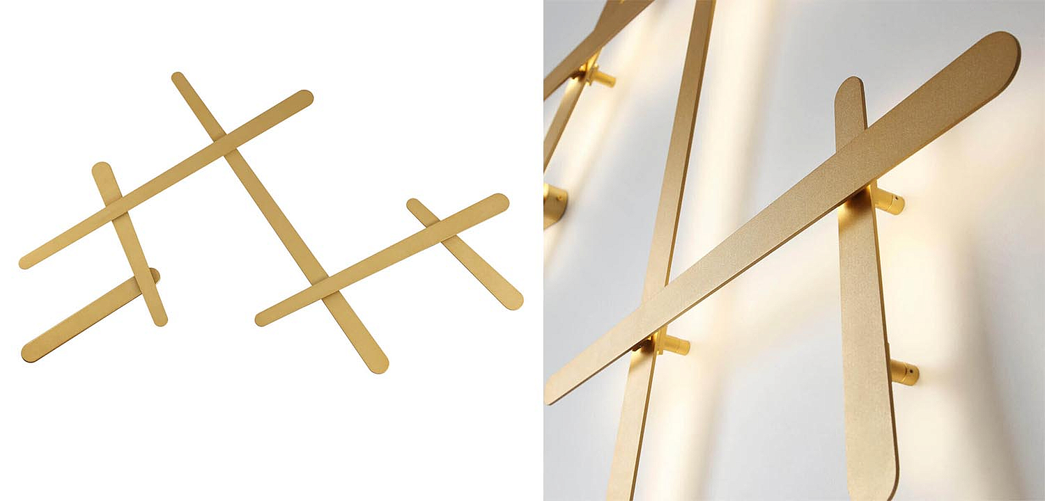 Бра Rolf Gold Labarint Lines - Loft-Concept в Воронеже