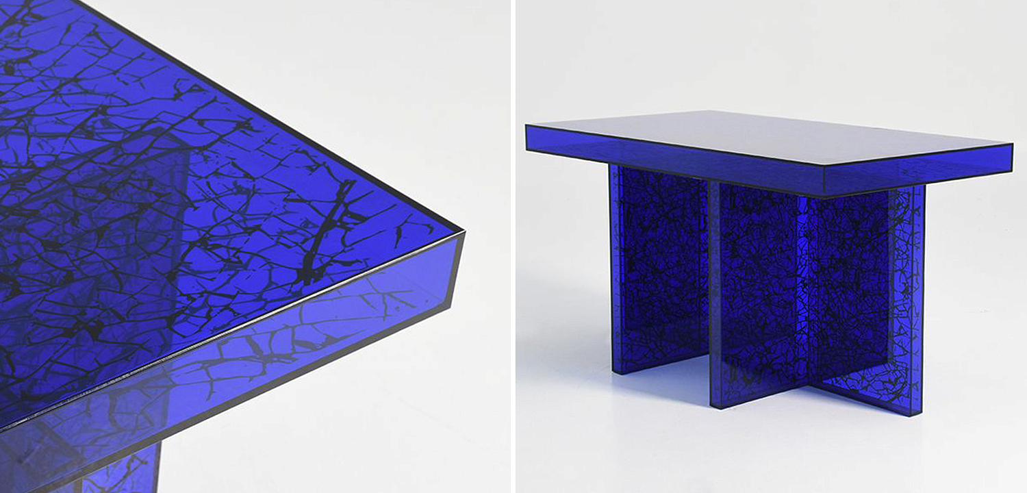Кофейный стол Acrylic Blue Gerald Coffee Table Кофейный стол Acrylic Blue Gerald Coffee Table - Loft-Concept в Воронеже