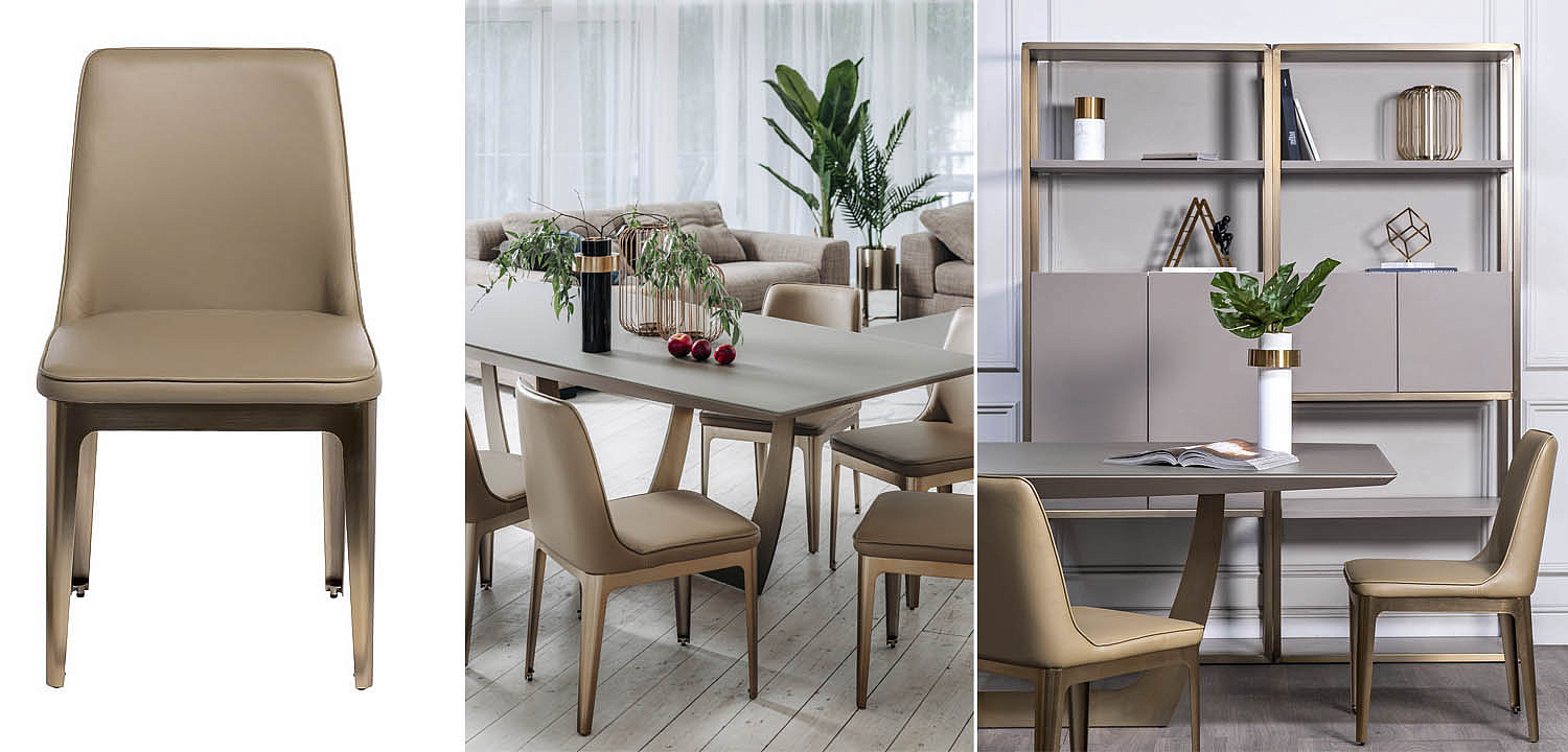 Стул Vohaul Chair beige Стул Vohaul Chair beige - Loft-Concept в Воронеже