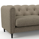 Мебельная ткань Шенилл коричневый цвет 138 см T4-28 варинант исполнения - 6 | Loft Concept в Воронеже